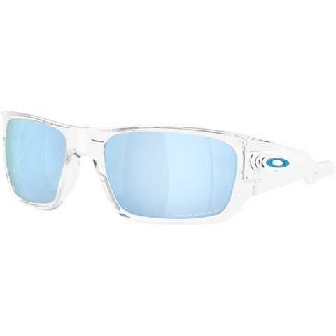 Oakley Masseter Sunglasses in polished clear and Prizm deep water polar