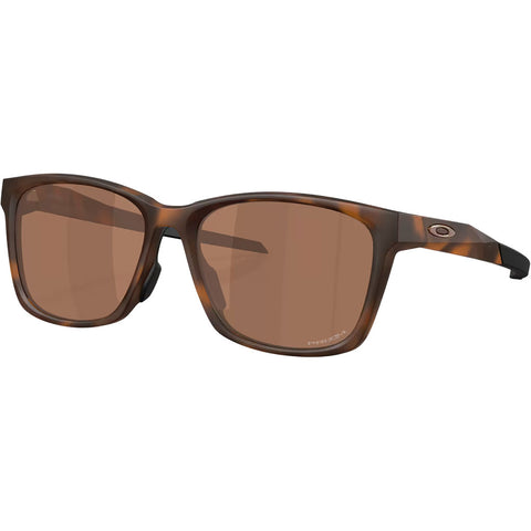 Oakley Paracord Sunglasses in matte brown tortoise and Prizm tungsten polarized