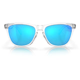 Oakley Frogskin Sunglasses in Prizm sapphire polarized and polished clear