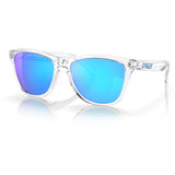 Oakley Frogskin Sunglasses in Prizm sapphire polarized and polished clear