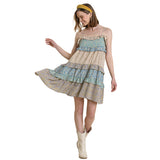 Umgee Womens Annie Dresses in stone