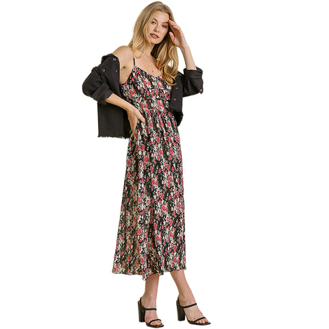 Umgee Womens Maxi Dresses in Black