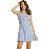 Umgee Womens Nova Dress in sky mix