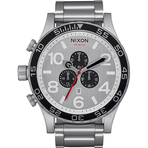 Nixon 51-30 Chrono Watches in All silver
