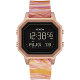 Nixon Siren SS Watches in pink marble