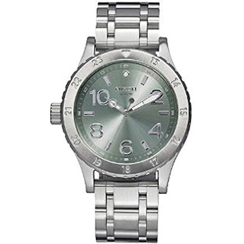 Nixon Mens 38-20 Watches in sage and stainless steel