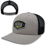 Edge Biker Hats in steel/black