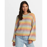 RVCA Womens Dip In Sweaters in Multi