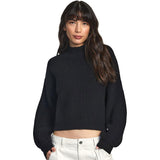 RVCA Womens Dream Cycle Sweaters in black