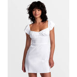 RVCA Womens Tess Dresses in White