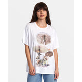 RVCA Womens Baggie Tops in white