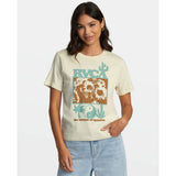 RVCA Womens Hamilton Daily Tops in Cream