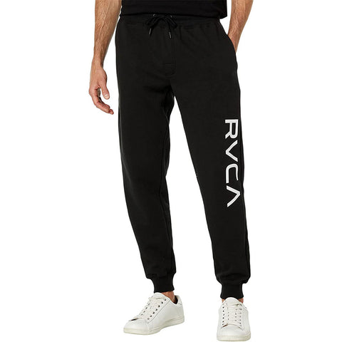 RVCA Mens Big RVCA Sweatpants in Black
