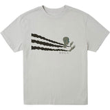 RVCA Mens Trip Out T-Shirts in smoke