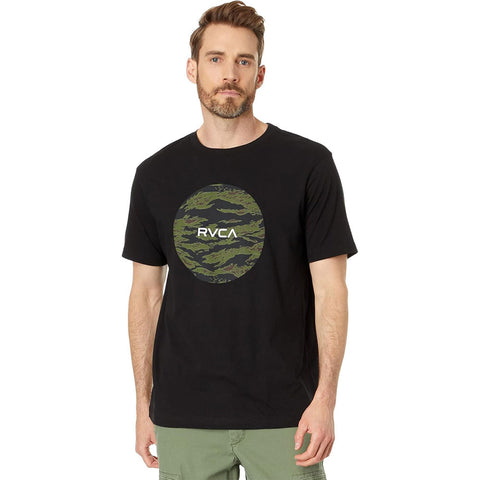 RVCA Mens Motors T-Shirts in Large and black
