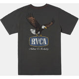 RVCA Mens Flight Path T- Shirts in black