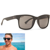 Von Zipper Bayou Sunglasses in black satin and vintage polar