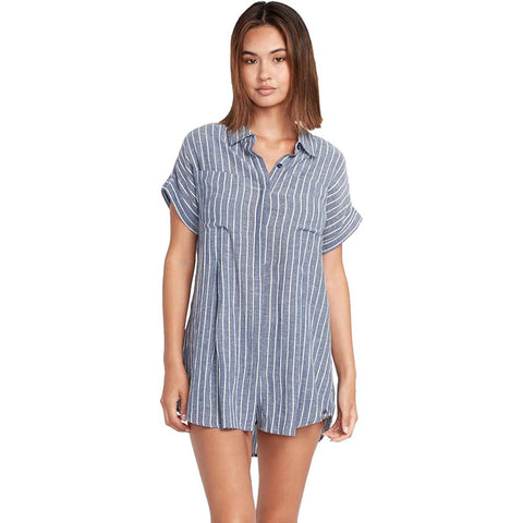 Volcom Womens Coco Ho Sun Tops in Navy