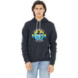 Edge Bad Kitty Hooded Sweatshirts in navy heather