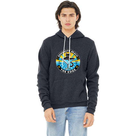 Edge Bad Kitty Hooded Sweatshirts in navy heather