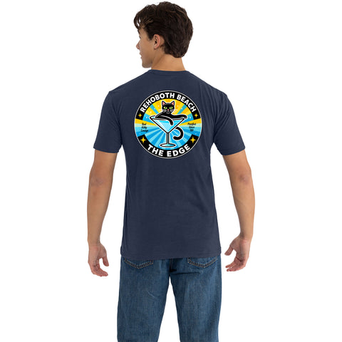 Edge Bad Kitty Lounge T-Shirts in midnight heather