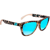 Blenders Jungle Rain Sunglasses in brown tort and Blue polar