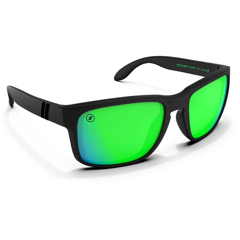 Blenders Canyon Sunglasses in black/green polarized