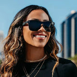 Blenders Millenia X2 Sunglasses in smoke polarized and black