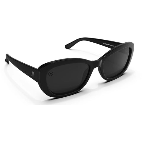 Blenders Olivia Sunglasses in jet black and smoke polarized
