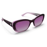 Blenders Olivia Sunglasses in berry loud and plum gradient polarized