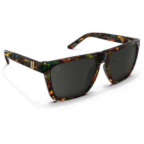 Blenders Stone Breaker Sunglasses in gloss multi tort and smoke polarized