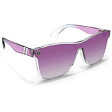 Blenders Millenia X2 Sunglasses in plum gradient polarized and berry loud