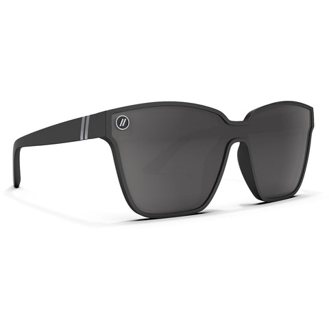 Blenders Voodoo Vixen Sunglasses in matte black and smoke polar