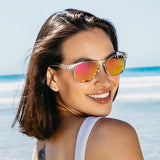 Blenders Ice Palace Sunglasses in Pink and clear