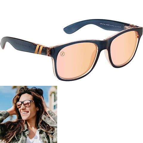 Blenders Crystal Wave  Sunglasses in pink polarized