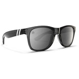 Blenders Smoke Shadow Sunglasses in crystal black and grey silver polarized