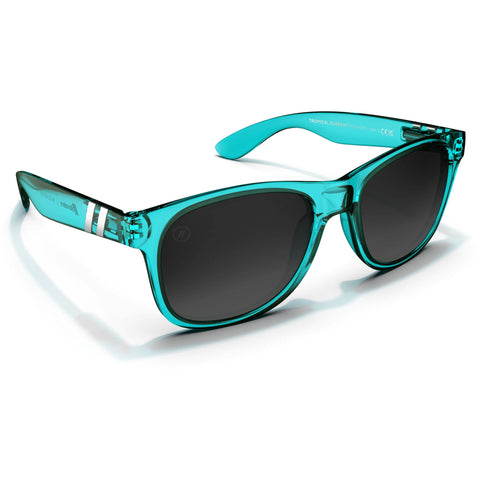Blenders M Class X2 Sunglasses in smoke gradient polarized and tropical current