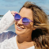 Blenders Palmy Sunglasses in lavender polar and lilac hush