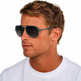 Blenders A Series Sunglasses in tropical current and gradient polarized