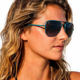 Blenders A Series Sunglasses in tropical current and gradient polarized