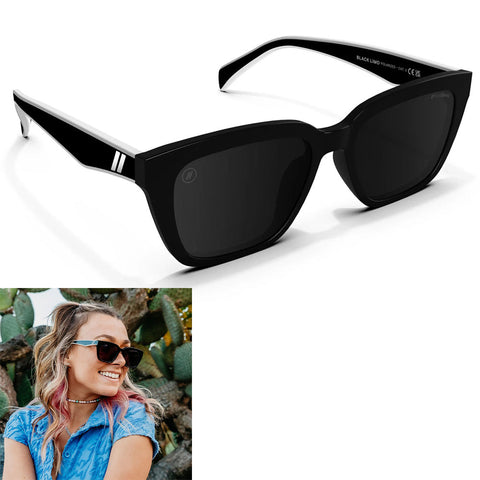 Blenders Black Limo Sunglasses in smoke