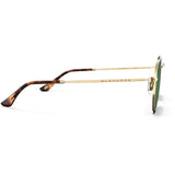 Blenders Whiskey Shiner Sunglasses in polarized and gold