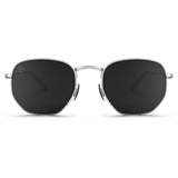 Blenders Sterling J Sunglasses in smoke polarized and silver