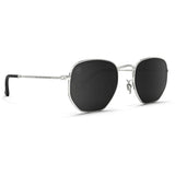 Blenders Sterling J Sunglasses in smoke polarized and silver