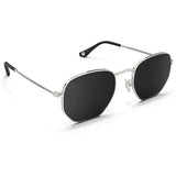 Blenders Sterling J Sunglasses in smoke polarized and silver