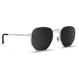 Blenders Hexagram AS Sunglasses in smoke polarized and alana springsteen