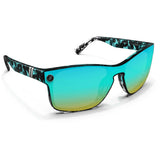 Blenders Canyon X2 Sunglasses in teal tort and aqua champ polarized