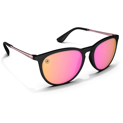 Blenders North Park Sunglasses in pink polarized and rose theater