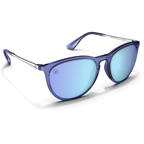 Blenders North Park Sunglasses in crystal indigo and blue polarized