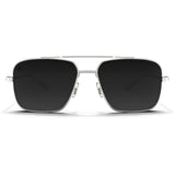 Blenders Phoenix Sunglasses in smoke polarized and silver